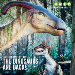 the dinosaurs are back!