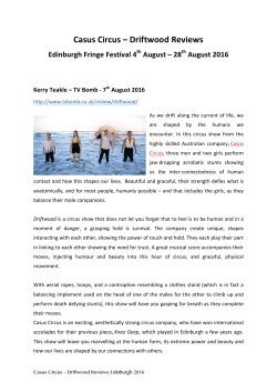 Casus Circus &ndash; Driftwood Reviews