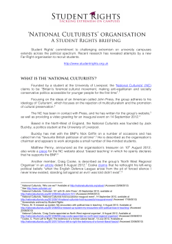 National Culturists