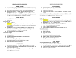 how to annotate nonfiction how to annotate fiction