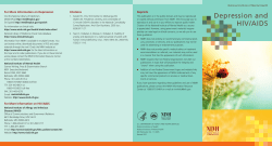 Depression and HIV/AIDS
