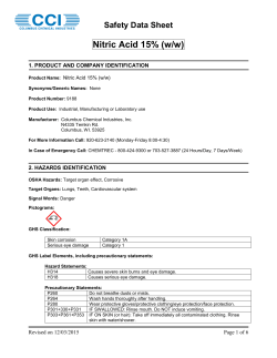 Nitric Acid 15% (w/w)