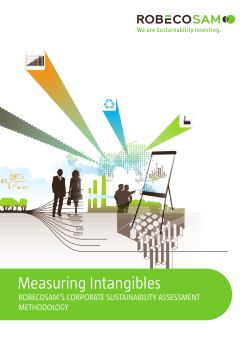 Measuring Intangibles