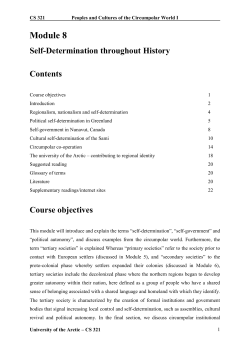 321-8-Self-Determination throughout History - Members