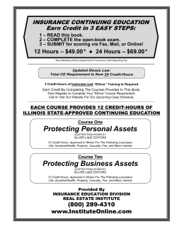 chapter - Real Estate Institute
