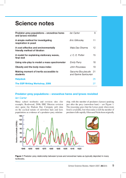 Science notes - The Association for Science Education