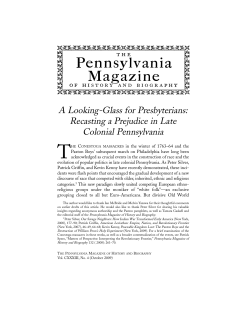 A Looking-Glass for Presbyterians