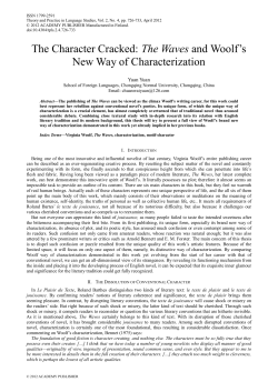 The Character Cracked