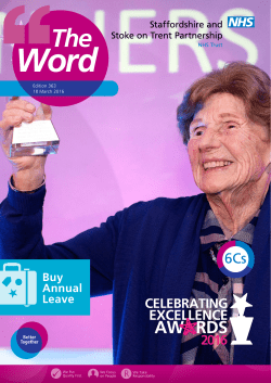 March 18 2016 - Staffordshire and Stoke-On