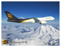 UPS Boeing 747-8F
