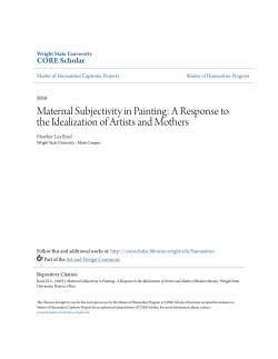 A Response to the Idealization of Artists and Mothers