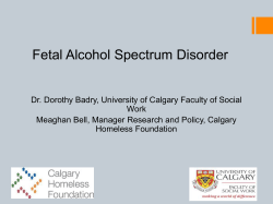 Fetal Alcohol Spectrum Disorder