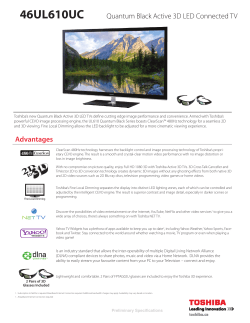 46UL610UC Quantum Black Active 3D LED Connected TV