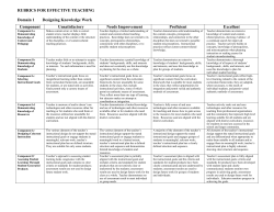 Teacher Frameworks - Yorkville CUSD 115