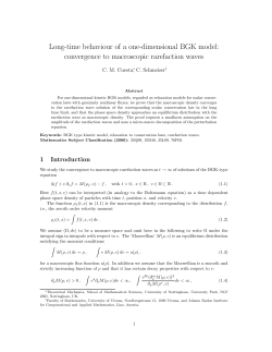 convergence to macroscopic rarefaction waves