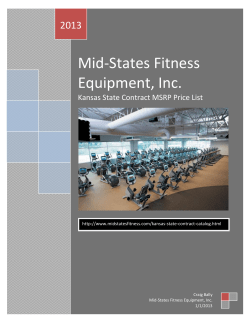 Mid-States Fitness Equipment, Inc.