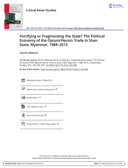 The Political Economy of