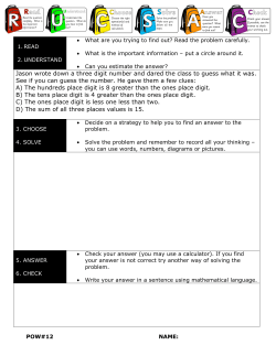POW_wk 12_place value - CDNIS Community Sites