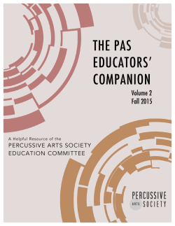 the pas educators` companion
