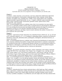 222 - Study Guide - Exam 01