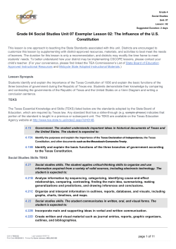 Grade 04 Social Studies Unit 07 Exemplar Lesson 02