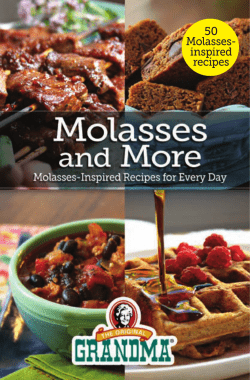 50 Molasses- inspired recipes
