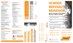 SCHOOL REFUSAL BEHAVIOR
