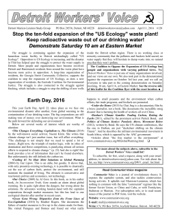 Stop the ten-fold expansion of the "US Ecology" waste plant! Keep