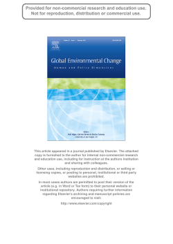 Mainstreaming local perceptions of hurricane risk into policymaking