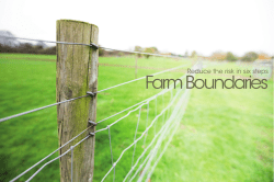 Farm Boundaries - Nottinghamshire Police