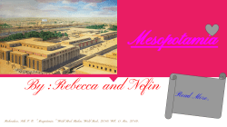 Mesopotamia by Rebecca and Nefin