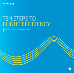 Ten sTeps To flight efficiency