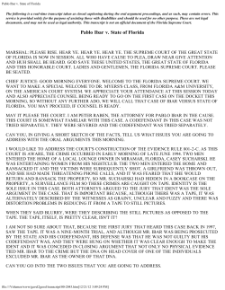 Pablo Ibar v. State of Florida