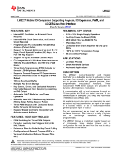 LM8327 - Texas Instruments