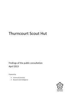 Findings of the public consultation