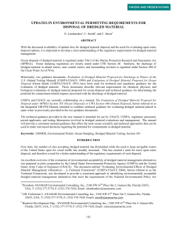 updates in environmental permitting requirements for disposal of