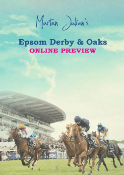 Marten Julian`s Epsom Online Preview 2015 copyright applies
