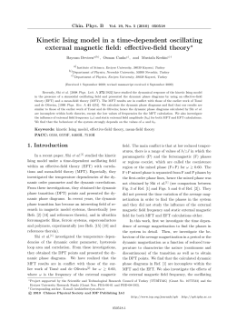 Kinetic Ising model in a time-dependent oscillating external