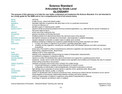 Science Standard