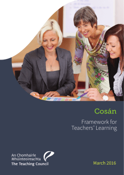 Cos&aacute;n - Teaching Council