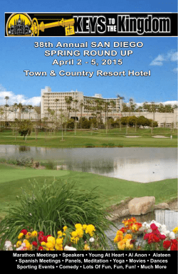 38th Annual SAN DIEGO SPRING ROUND UP April 2