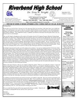a copy - Spotsylvania County Schools