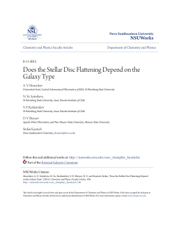Does the Stellar Disc Flattening Depend on the Galaxy Type