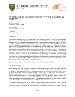NDM-528: AN APPROACH TO CLASSIFICATION OF NATURAL