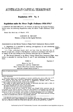 Authorised - ACT Legislation Register