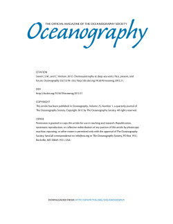 25-1_sievert - The Oceanography Society