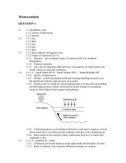 Memo -Paper 1