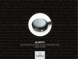 QLinkTV Bluetooth Stereo Audio Transmitter