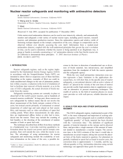 Nuclear reactor safeguards and monitoring with antineutrino detectors