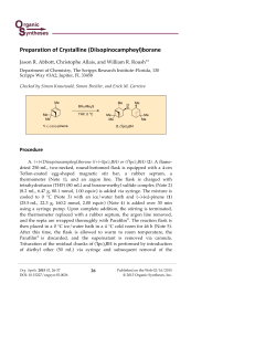 Roush #3428 FINAL - Organic Syntheses